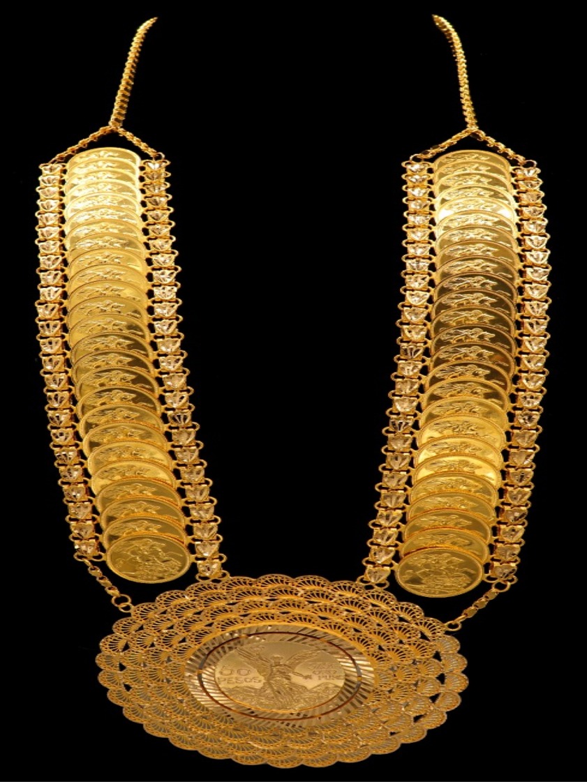 21K Gold Coin Necklace – SW11124